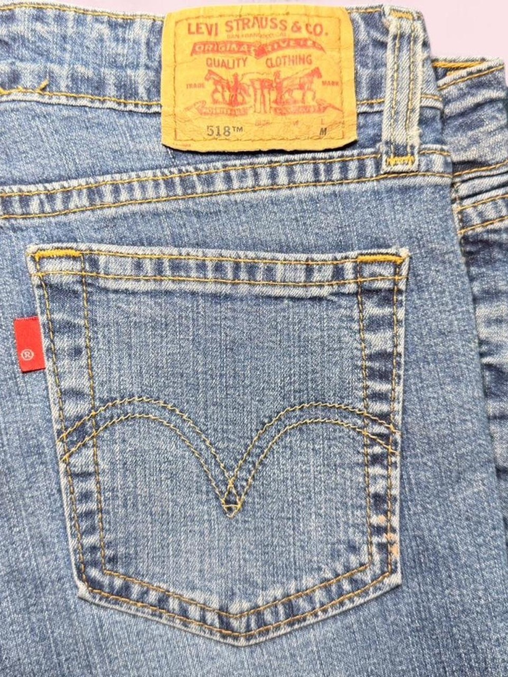 Levi's 518 Supwrlow Boot Cut Jeans Women’s Size 26